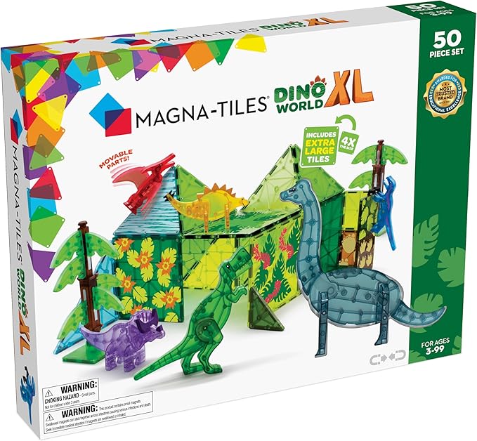 Dino Magnetic Tiles